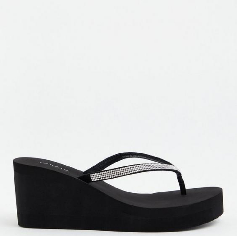 Torrid Platform Rhinestone Sandal - Picture 4 of 8